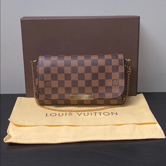 ❌Louis Vuitton Damier Ebene Favorite PM - Picture 2 of 9
